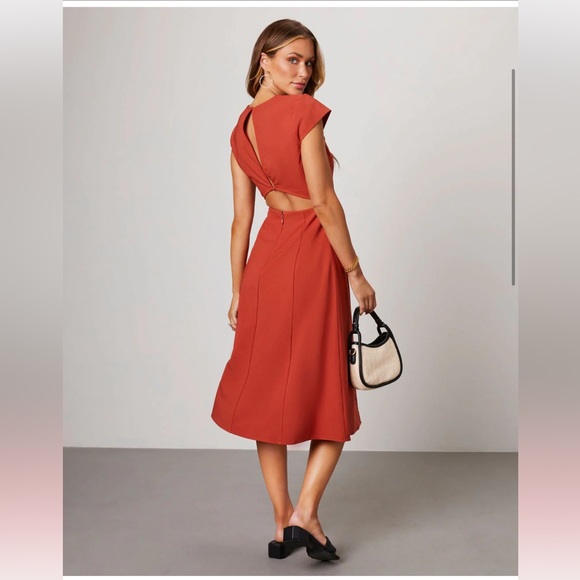 Sugarlips Dresses & Skirts - Open back Midi Dress